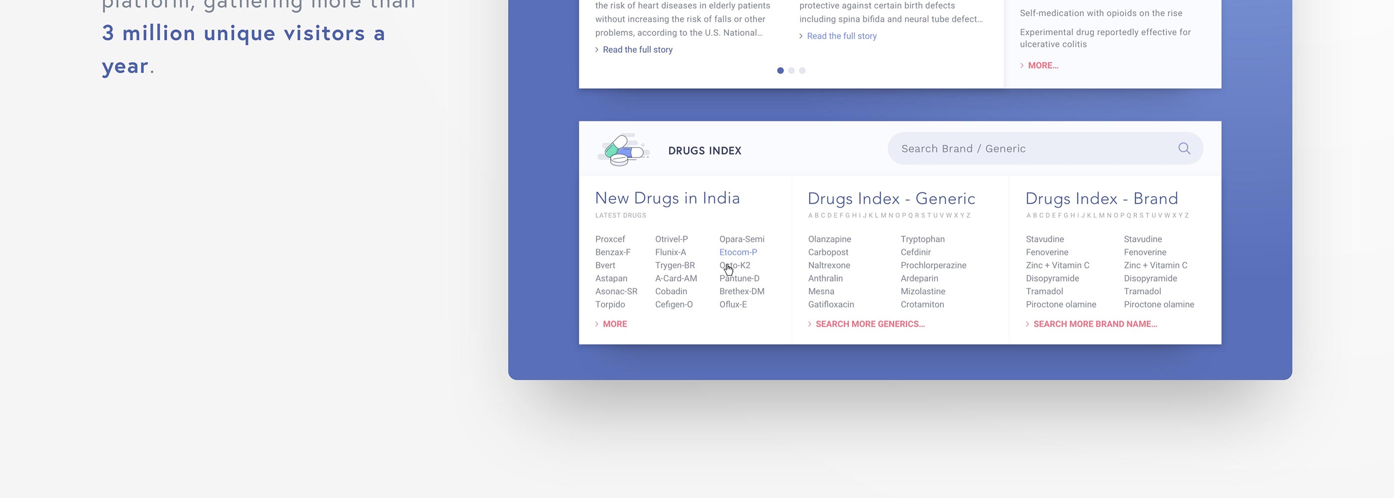 DrugsUpdate, visual 2